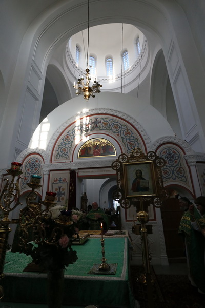 3-Божественная Литургия в Кресто-Воздвиженском соборе
